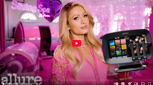 Paris Hilton Uses Glo₂Facial Weekly