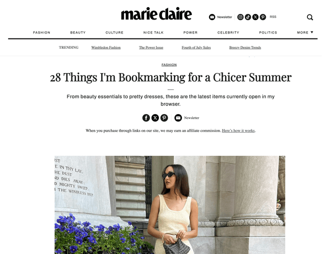 Glo₂Facial Bookmarked for a Chicer Summer