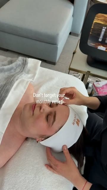 Glo2Facial monthly skin reset reel