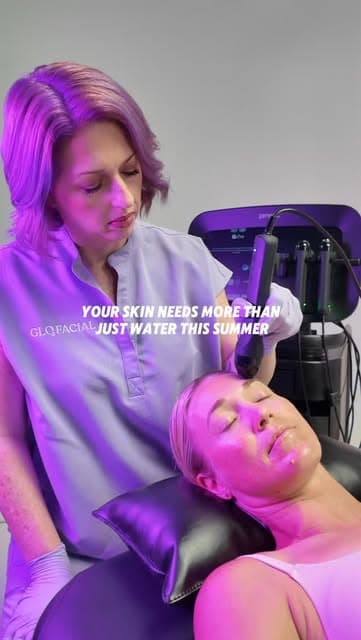Glo2Facial summer skin hydration reel
